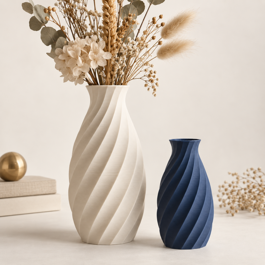 Vasi decorativi 3D in forme e colori personalizzabili